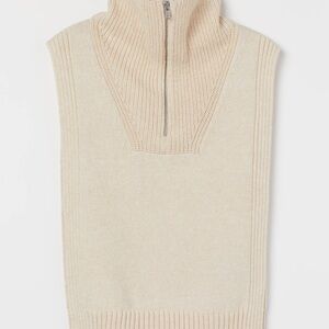 H&M Cream Turtleneck Sweater